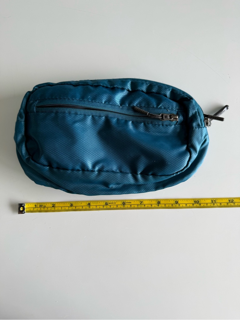 Teal Travel Pouch Organizer - Compact Bag